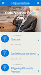 Mobile Screenshot of filmjournalisten.de