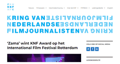 Desktop Screenshot of filmjournalisten.nl